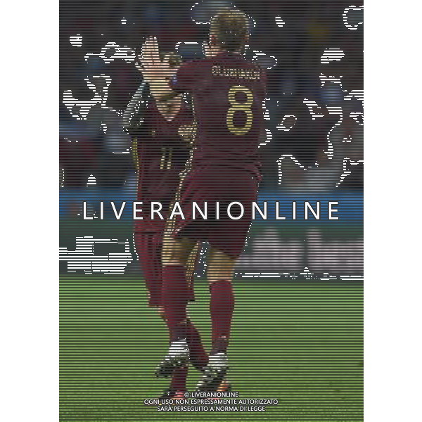 UEFA Francia EURO 2016 Final Tournament Group Stage B Lille - 15.06.2016 Russia-Slovacchia Nella Foto:glushakov festeggia il suo gol /Ph.Vitez-Ag. Aldo Liverani