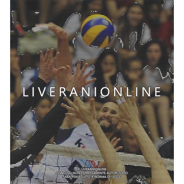 NAZIONALE ITALIANA DI PALLAVOLO 2016 NELLA FOTO Osmany Juantorena FOTO FABIO RAMANI-AG ALDO LIVERANI SAS