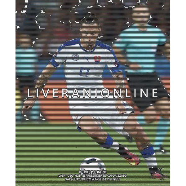 UEFA Francia EURO 2016 Final Tournament Group Stage B Lille - 15.06.2016 Russia-Slovacchia Nella Foto:Marek Hamsik /Ph.Vitez-Ag. Aldo Liverani