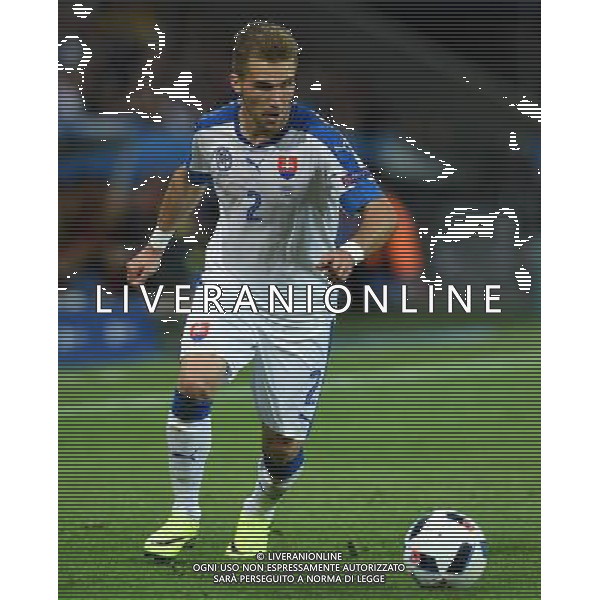 UEFA Francia EURO 2016 Final Tournament Group Stage B Lille - 15.06.2016 Russia-Slovacchia Nella Foto:Peter Pekarik /Ph.Vitez-Ag. Aldo Liverani