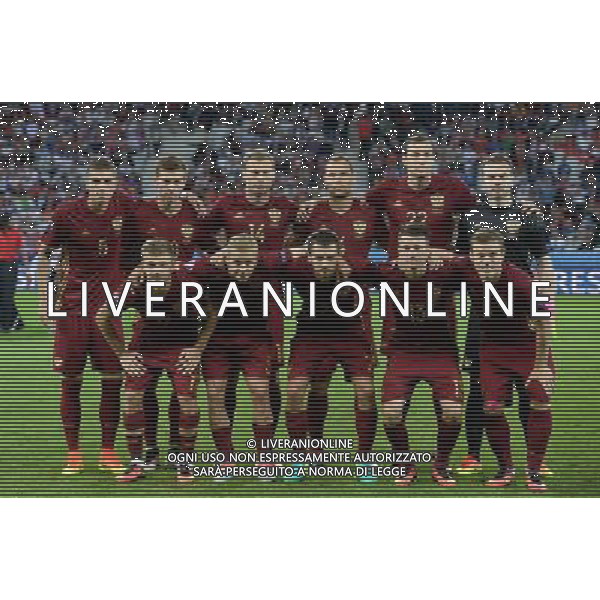 UEFA Francia EURO 2016 Final Tournament Group Stage B Lille - 15.06.2016 Russia-Slovacchia Nella Foto:Russia Squadra Formazione Akinfeev,Smolnikov,Ignashevich,Neustadter,Kokorin,Smolov,Golovin,Berezutski,Shatov,Schennikov,Dzyuba /Ph.Vitez-Ag. Aldo Liverani