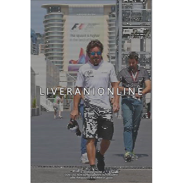 Fernando Alonso (ESP) McLaren. 16.06.2016. Formula 1 World Championship, Rd 8, European Grand Prix, Baku Street Circuit, Azerbaijan, Preparation Day. AG ALDO LIVERANI SAS ONLY ITALY