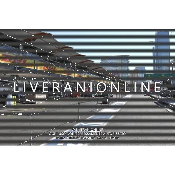 The pits. 16.06.2016. Formula 1 World Championship, Rd 8, European Grand Prix, Baku Street Circuit, Azerbaijan, Preparation Day. AG ALDO LIVERANI SAS ONLY ITALY