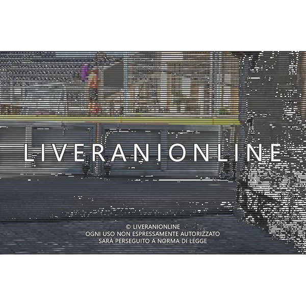 The new aspahlt for the circuit and the old cobble stone pavement. 15.06.2016. Formula 1 World Championship, Rd 8, European Grand Prix, Baku Street Circuit, Azerbaijan, Preparation Day. - AG ALDO LIVERANI SAS ONLY ITALY