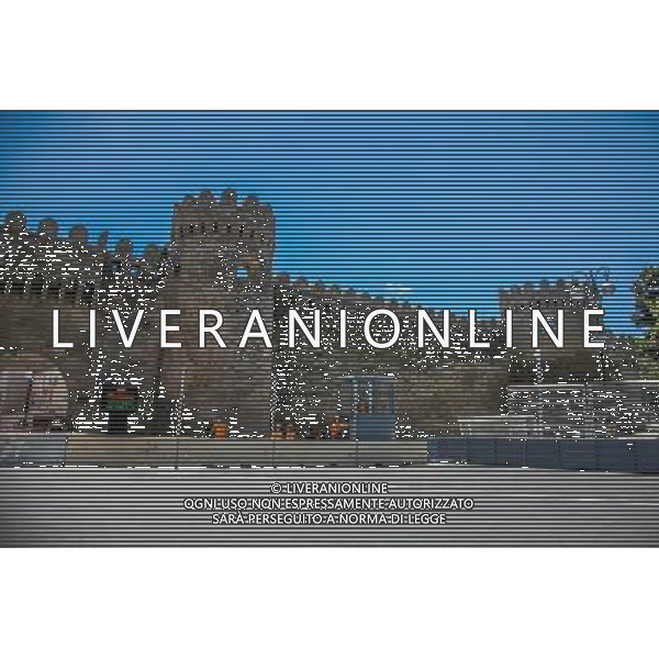 Castle at turn 11. 15.06.2016. Formula 1 World Championship, Rd 8, European Grand Prix, Baku Street Circuit, Azerbaijan, Preparation Day. - AG ALDO LIVERANI SAS ONLY ITALY