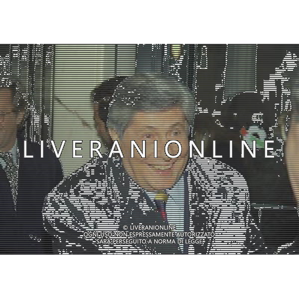 MILANO 17-12-1998 HOTEL PRINCIPE DI SAVOIA FESTA NATALIZIA DELLA LEGA NAZIONALE CALCIO NELLA FOTO LUCIANO NIZZOLA AG ALDO LIVERANI SAS