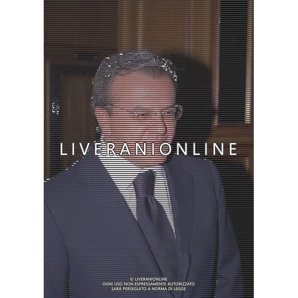 MILANO 17-12-1998 HOTEL PRINCIPE DI SAVOIA FESTA NATALIZIA DELLA LEGA NAZIONALE CALCIO NELLA FOTO ANIELLO ALIBERTI AG ALDO LIVERANI SAS