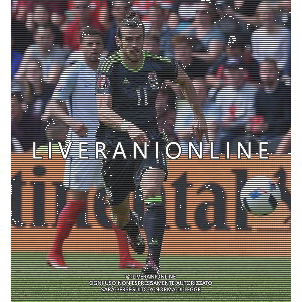 UEFA Francia EURO 2016 Final Tournament Group Stage B Lens - 16.06.2016 Inghilterra-Galles Nella Foto:bale /Ph.Vitez-Ag. Aldo Liverani