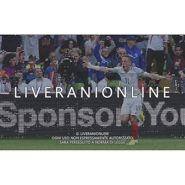 UEFA Francia EURO 2016 Final Tournament Group Stage B Lens - 16.06.2016 Inghilterra-Galles Nella Foto:vardy esulta /Ph.Vitez-Ag. Aldo Liverani