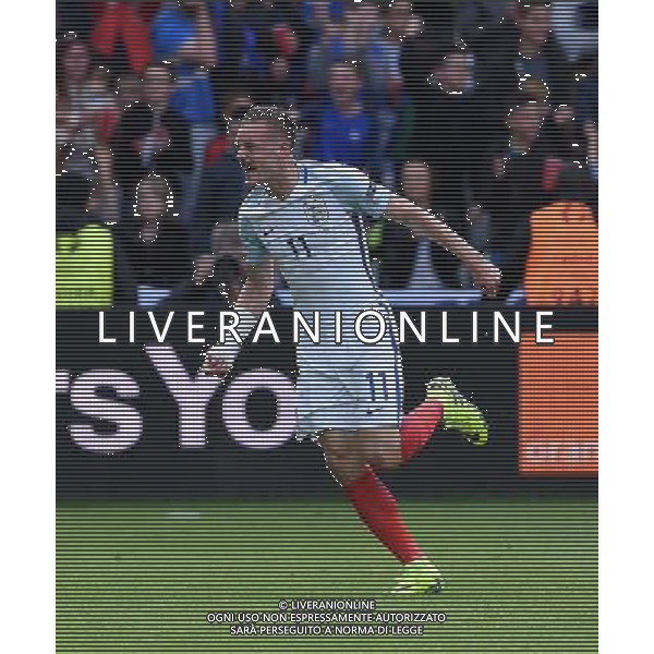 UEFA Francia EURO 2016 Final Tournament Group Stage B Lens - 16.06.2016 Inghilterra-Galles Nella Foto:vardy esulta /Ph.Vitez-Ag. Aldo Liverani