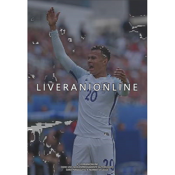 UEFA Francia EURO 2016 Final Tournament Group Stage B Lens - 16.06.2016 Inghilterra-Galles Nella Foto:Alli Dele /Ph.Vitez-Ag. Aldo Liverani