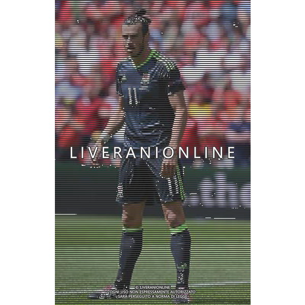 UEFA Francia EURO 2016 Final Tournament Group Stage B Lens - 16.06.2016 Inghilterra-Galles Nella Foto:Bale Gareth /Ph.Vitez-Ag. Aldo Liverani