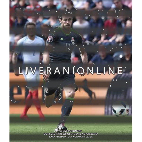 UEFA Francia EURO 2016 Final Tournament Group Stage B Lens - 16.06.2016 Inghilterra-Galles Nella Foto:Bale Gareth /Ph.Vitez-Ag. Aldo Liverani