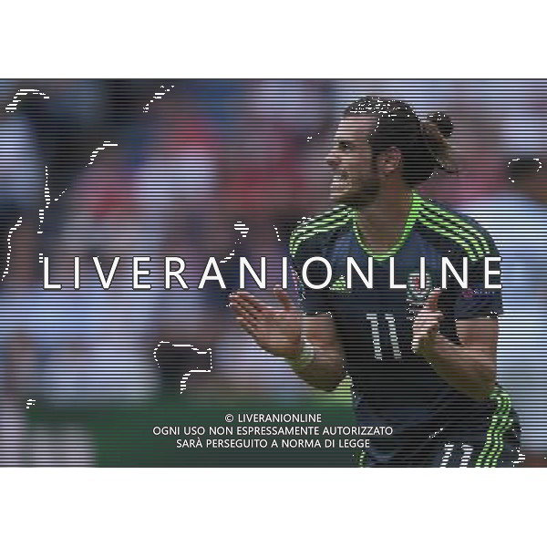 UEFA Francia EURO 2016 Final Tournament Group Stage B Lens - 16.06.2016 Inghilterra-Galles Nella Foto:Bale Gareth /Ph.Vitez-Ag. Aldo Liverani