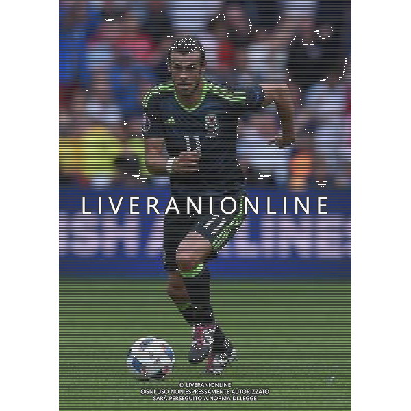 UEFA Francia EURO 2016 Final Tournament Group Stage B Lens - 16.06.2016 Inghilterra-Galles Nella Foto:Bale Gareth /Ph.Vitez-Ag. Aldo Liverani