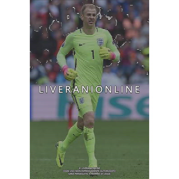 UEFA Francia EURO 2016 Final Tournament Group Stage B Lens - 16.06.2016 Inghilterra-Galles Nella Foto:Hart Joe /Ph.Vitez-Ag. Aldo Liverani