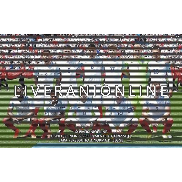 UEFA Francia EURO 2016 Final Tournament Group Stage B Lens - 16.06.2016 Inghilterra-Galles Nella Foto:Inghilterra Squadra Formazione Hart,Walker,Rose,Cahill,Smalling,Sterling,Lallana,Kane,Rooney,Dier,Alli /Ph.Vitez-Ag. Aldo Liverani