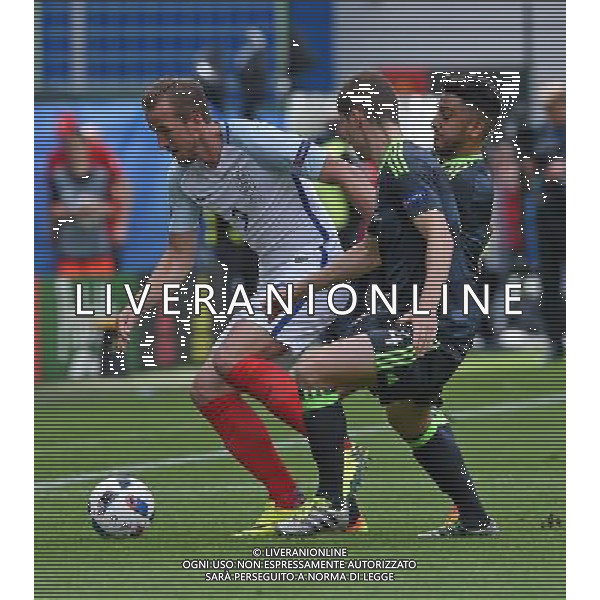 UEFA Francia EURO 2016 Final Tournament Group Stage B Lens - 16.06.2016 Inghilterra-Galles Nella Foto:Kane Harry-Taylor Neil /Ph.Vitez-Ag. Aldo Liverani