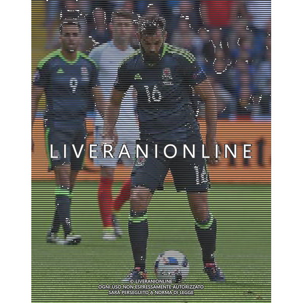 UEFA Francia EURO 2016 Final Tournament Group Stage B Lens - 16.06.2016 Inghilterra-Galles Nella Foto:Ledley Joe /Ph.Vitez-Ag. Aldo Liverani