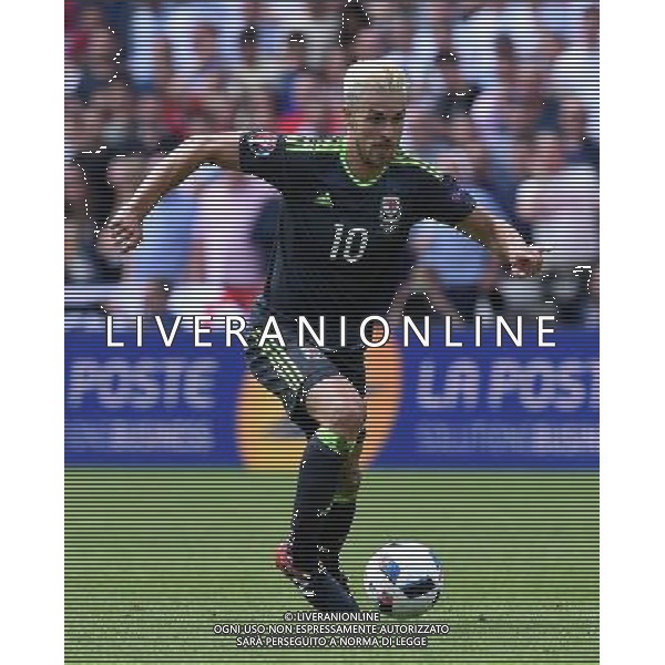 UEFA Francia EURO 2016 Final Tournament Group Stage B Lens - 16.06.2016 Inghilterra-Galles Nella Foto:Ramsey Aaron /Ph.Vitez-Ag. Aldo Liverani
