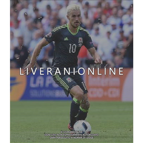 UEFA Francia EURO 2016 Final Tournament Group Stage B Lens - 16.06.2016 Inghilterra-Galles Nella Foto:Ramsey Aaron /Ph.Vitez-Ag. Aldo Liverani