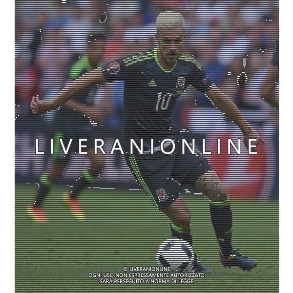 UEFA Francia EURO 2016 Final Tournament Group Stage B Lens - 16.06.2016 Inghilterra-Galles Nella Foto:Ramsey Aaron /Ph.Vitez-Ag. Aldo Liverani