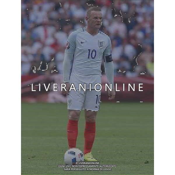 UEFA Francia EURO 2016 Final Tournament Group Stage B Lens - 16.06.2016 Inghilterra-Galles Nella Foto:Rooney Wayne /Ph.Vitez-Ag. Aldo Liverani