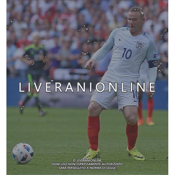 UEFA Francia EURO 2016 Final Tournament Group Stage B Lens - 16.06.2016 Inghilterra-Galles Nella Foto:Rooney Wayne /Ph.Vitez-Ag. Aldo Liverani