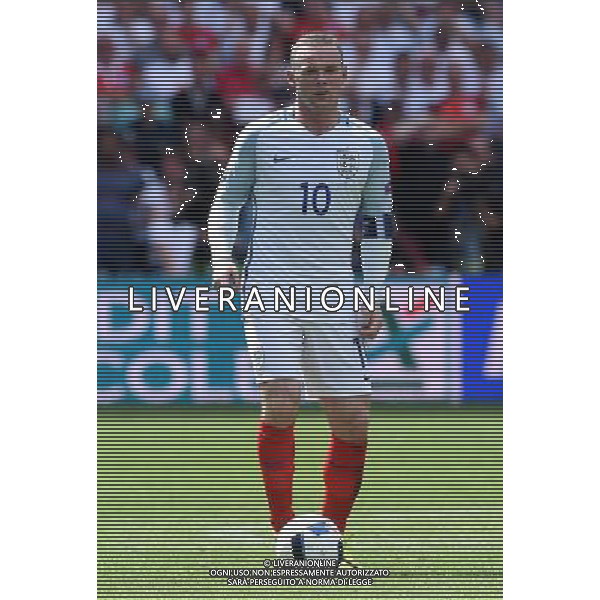 UEFA Francia EURO 2016 Final Tournament Group Stage B Lens - 16.06.2016 Inghilterra-Galles Nella Foto:Rooney Wayne /Ph.Vitez-Ag. Aldo Liverani