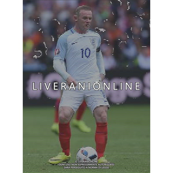 UEFA Francia EURO 2016 Final Tournament Group Stage B Lens - 16.06.2016 Inghilterra-Galles Nella Foto:Rooney Wayne /Ph.Vitez-Ag. Aldo Liverani