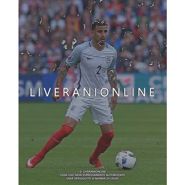 UEFA Francia EURO 2016 Final Tournament Group Stage B Lens - 16.06.2016 Inghilterra-Galles Nella Foto:Walker Kyle /Ph.Vitez-Ag. Aldo Liverani