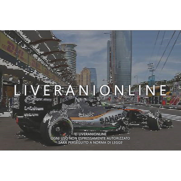 Nico Hulkenberg (GER) Sahara Force India F1 VJM09 leaves the pits. 17.06.2016. Formula 1 World Championship, Rd 8, European Grand Prix, Baku Street Circuit, Azerbaijan, Practice Day. AG ALDO LIVERANI SAS ONLY ITALY