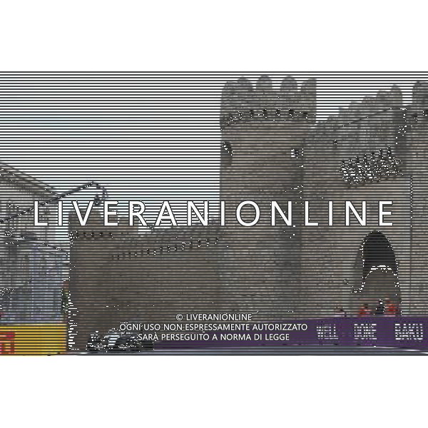 Lewis Hamilton (GBR) Mercedes AMG F1 W07 Hybrid. 17.06.2016. Formula 1 World Championship, Rd 8, European Grand Prix, Baku Street Circuit, Azerbaijan, Practice Day. AG ALDO LIVERANI SAS ONLY ITALY