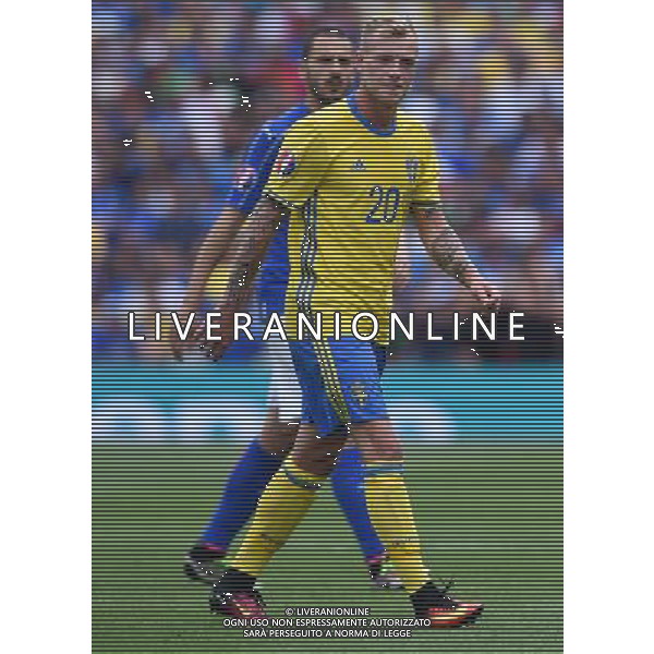 UEFA Francia EURO 2016 Final Tournament Group Stage E Tolosa - 17.06.2016 Italia-Svezia Nella Foto: John guidetti /Ph.Vitez-Ag. Aldo Liverani