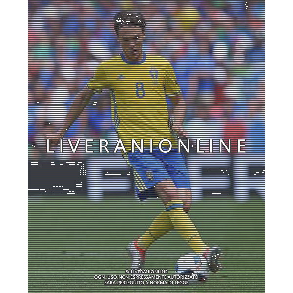 UEFA Francia EURO 2016 Final Tournament Group Stage E Tolosa - 17.06.2016 Italia-Svezia Nella Foto:ekdal albin /Ph.Vitez-Ag. Aldo Liverani