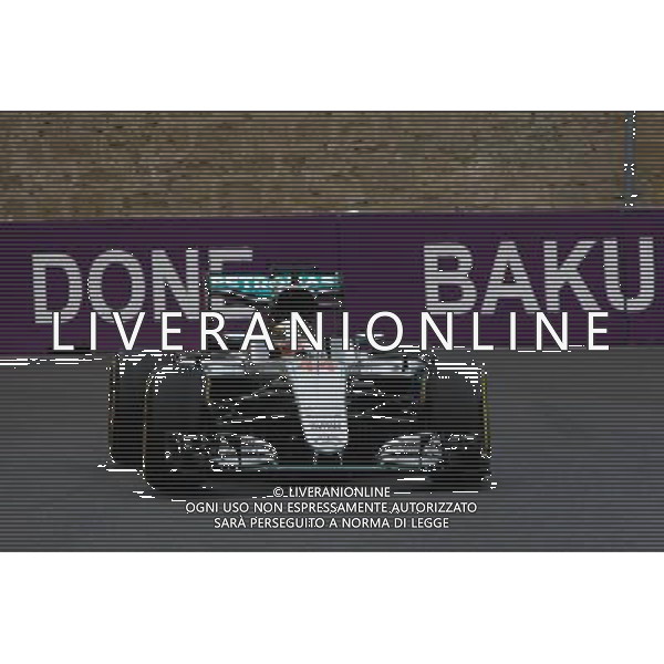 Lewis Hamilton (GBR) Mercedes AMG F1 W07 Hybrid. 17.06.2016. Formula 1 World Championship, Rd 8, European Grand Prix, Baku Street Circuit, Azerbaijan, Practice Day. AG ALDO LIVERANI SAS ONLY ITALY