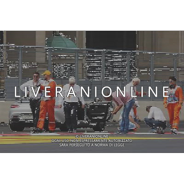Charlie Whiting (GBR) FIA Delegate and Herbie Blash (GBR) FIA Delegate inspect the circuit after GP2 qualifying is postponed. 17.06.2016. Formula 1 World Championship, Rd 8, European Grand Prix, Baku Street Circuit, Azerbaijan, Practice Day. AG ALDO LIVERANI SAS ONLY ITALY