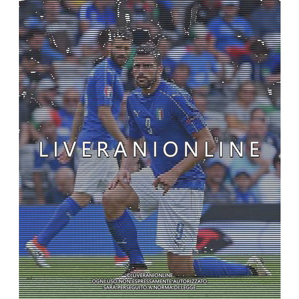 UEFA Francia EURO 2016 Final Tournament Group Stage E Tolosa - 17.06.2016 Italia-Svezia Nella Foto:pelle\' graziano /Ph.Vitez-Ag. Aldo Liverani