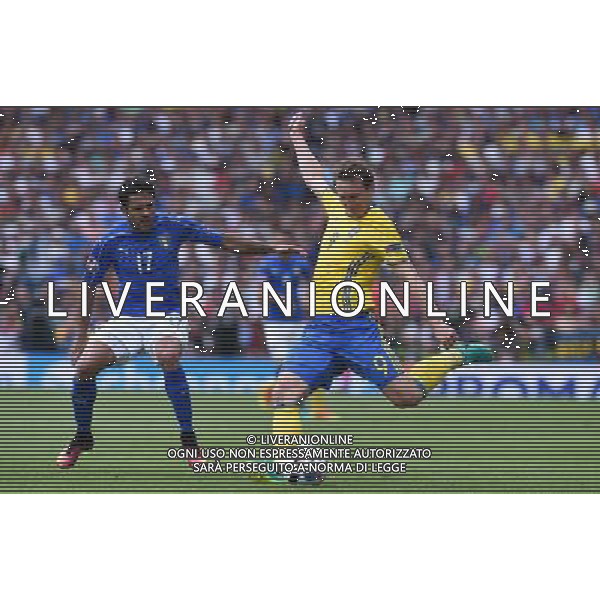 UEFA Francia EURO 2016 Final Tournament Group Stage E Tolosa - 17.06.2016 Italia-Svezia Nella Foto:kallstrom e eder /Ph.Vitez-Ag. Aldo Liverani