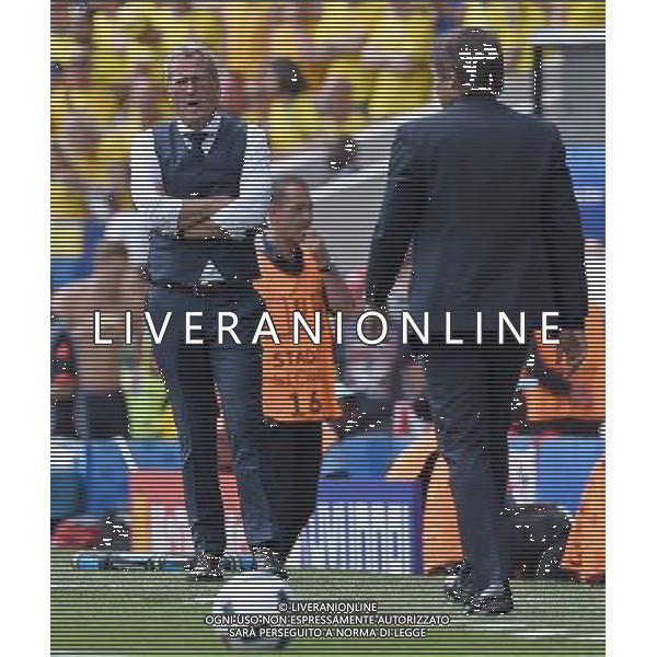 UEFA Francia EURO 2016 Final Tournament Group Stage E Tolosa - 17.06.2016 Italia-Svezia Nella Foto:hamren e antonio conte /Ph.Vitez-Ag. Aldo Liverani