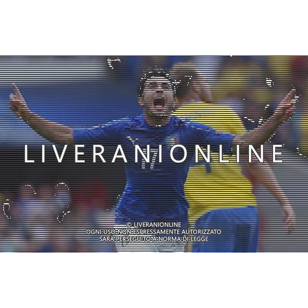 UEFA Francia EURO 2016 Final Tournament Group Stage E Tolosa - 17.06.2016 Italia-Svezia Nella Foto: esultanza dopo il gol di eder /Ph.Vitez-Ag. Aldo Liverani