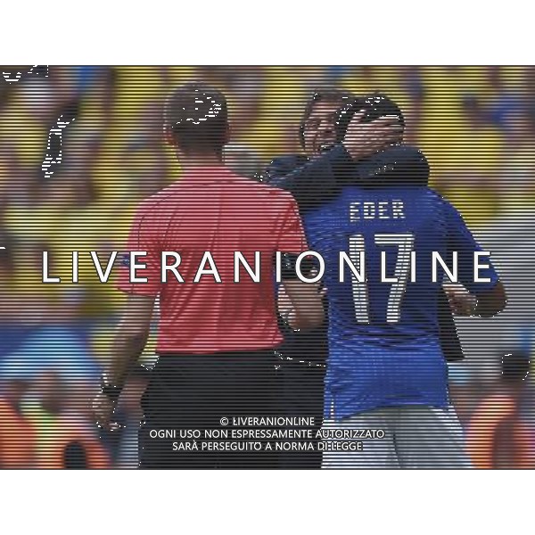 UEFA Francia EURO 2016 Final Tournament Group Stage E Tolosa - 17.06.2016 Italia-Svezia Nella Foto: esultanza dopo il gol di eder con antonio conte /Ph.Vitez-Ag. Aldo Liverani