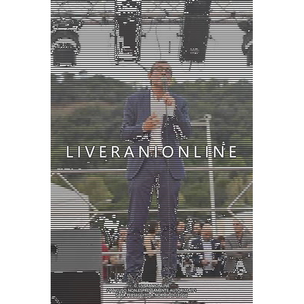 Chiusura Campagna Elettorale di Roberto Giachetti Candidato Sindaco di Roma Ponte della Musica Roma 17 giugno 2016 nella foto Roberto Giachetti Â© Corradetti / AGENZIA ALDO LIVERANI SAS