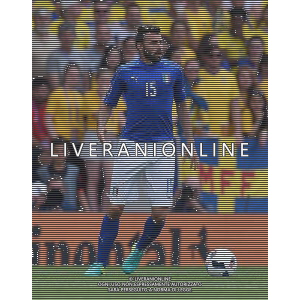 UEFA Francia EURO 2016 Final Tournament Group Stage E Tolosa - 17.06.2016 Italia-Svezia Nella Foto:Barzagli Andrea /Ph.Vitez-Ag. Aldo Liverani