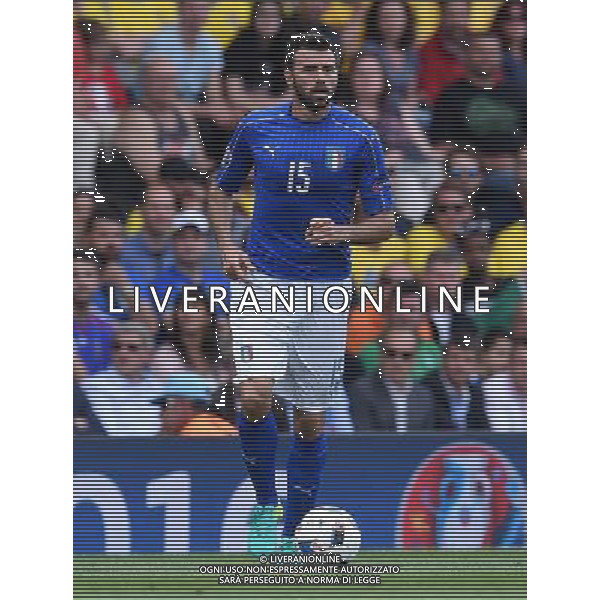 UEFA Francia EURO 2016 Final Tournament Group Stage E Tolosa - 17.06.2016 Italia-Svezia Nella Foto:Barzagli Andrea /Ph.Vitez-Ag. Aldo Liverani