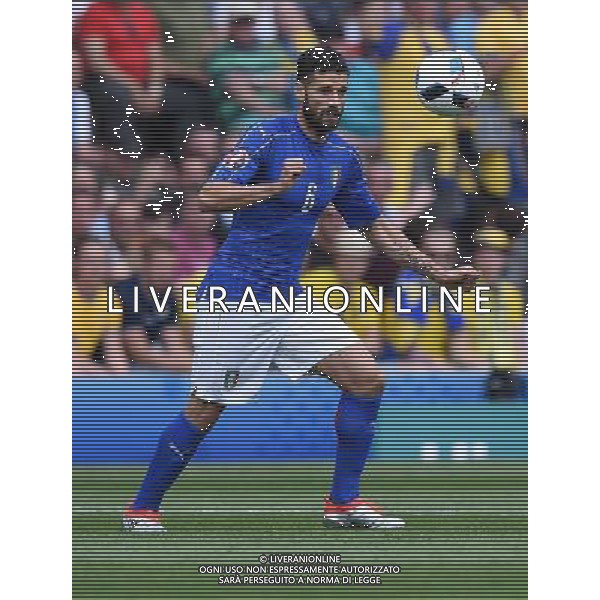 UEFA Francia EURO 2016 Final Tournament Group Stage E Tolosa - 17.06.2016 Italia-Svezia Nella Foto:Candreva Antonio /Ph.Vitez-Ag. Aldo Liverani
