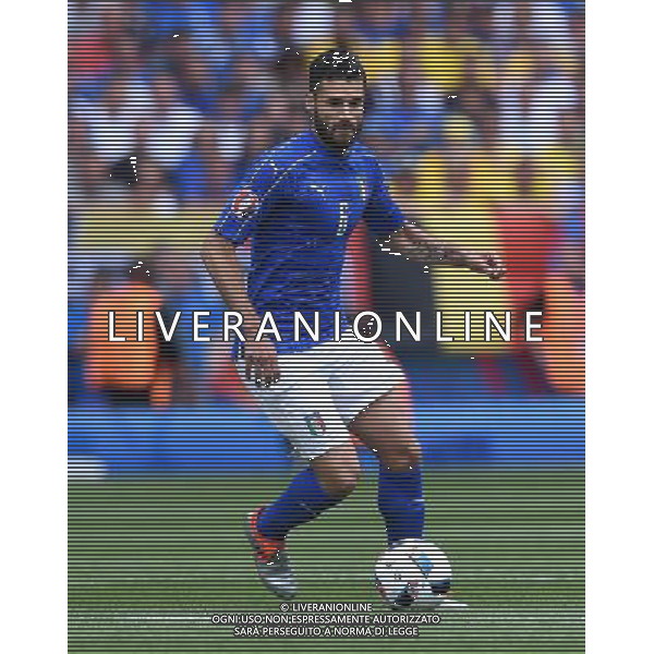UEFA Francia EURO 2016 Final Tournament Group Stage E Tolosa - 17.06.2016 Italia-Svezia Nella Foto:Candreva Antonio /Ph.Vitez-Ag. Aldo Liverani
