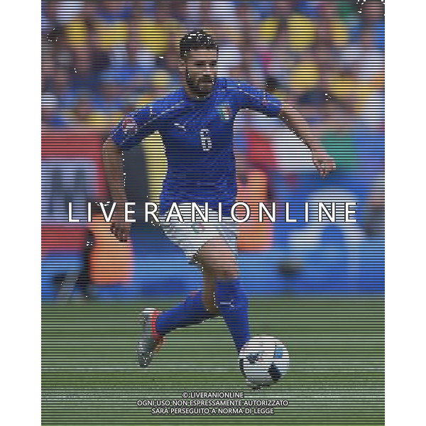 UEFA Francia EURO 2016 Final Tournament Group Stage E Tolosa - 17.06.2016 Italia-Svezia Nella Foto:Candreva Antonio /Ph.Vitez-Ag. Aldo Liverani