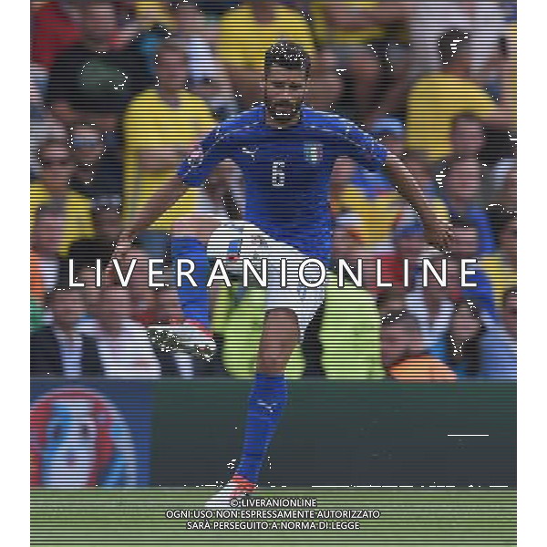 UEFA Francia EURO 2016 Final Tournament Group Stage E Tolosa - 17.06.2016 Italia-Svezia Nella Foto:Candreva Antonio /Ph.Vitez-Ag. Aldo Liverani