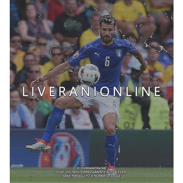 UEFA Francia EURO 2016 Final Tournament Group Stage E Tolosa - 17.06.2016 Italia-Svezia Nella Foto:Candreva Antonio /Ph.Vitez-Ag. Aldo Liverani